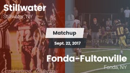 Matchup: Stillwater High vs. Fonda-Fultonville  2017