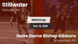 Matchup: Stillwater High vs. Notre Dame Bishop Gibbons  2018