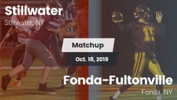 Matchup: Stillwater High vs. Fonda-Fultonville  2019