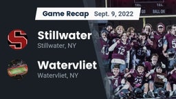 Recap: Stillwater  vs. Watervliet  2022