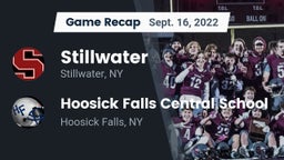 Recap: Stillwater  vs. Hoosick Falls Central School 2022