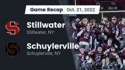 Recap: Stillwater  vs. Schuylerville  2022