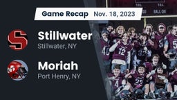 Recap: Stillwater  vs. Moriah  2023