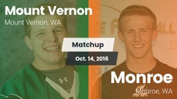 Matchup: Mount Vernon High vs. Monroe  2016