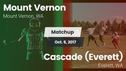 Matchup: Mount Vernon High vs. Cascade  (Everett) 2017