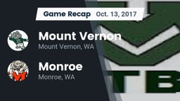 Recap: Mount Vernon  vs. Monroe  2017