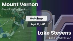 Matchup: Mount Vernon High vs. Lake Stevens  2018