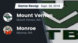 Recap: Mount Vernon  vs. Monroe  2018