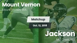 Matchup: Mount Vernon High vs. Jackson  2018