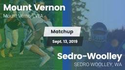 Matchup: Mount Vernon High vs. Sedro-Woolley  2019
