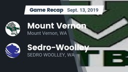 Recap: Mount Vernon  vs. Sedro-Woolley  2019