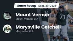 Recap: Mount Vernon  vs. Marysville Getchell  2023