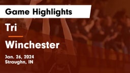 Tri  vs Winchester  Game Highlights - Jan. 26, 2024