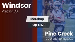 Matchup: Windsor  vs. Pine Creek  2017