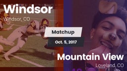 Matchup: Windsor  vs. Mountain View  2017