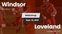Matchup: Windsor  vs. Loveland  2018