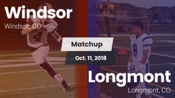 Matchup: Windsor  vs. Longmont  2018