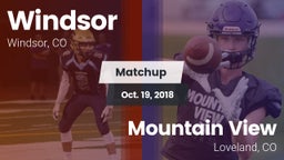 Matchup: Windsor  vs. Mountain View  2018