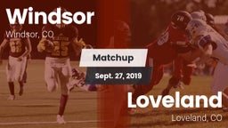 Matchup: Windsor  vs. Loveland  2019