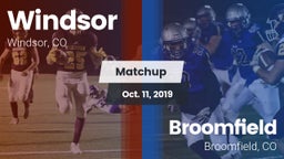 Matchup: Windsor  vs. Broomfield  2019