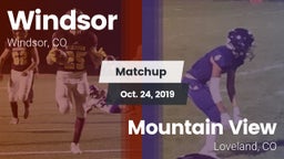 Matchup: Windsor  vs. Mountain View  2019