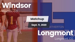 Matchup: Windsor  vs. Longmont  2020