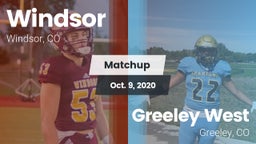 Matchup: Windsor  vs. Greeley West  2020