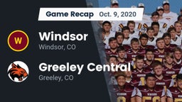 Recap: Windsor  vs. Greeley Central  2020