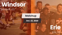 Matchup: Windsor  vs. Erie  2020