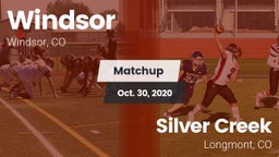 Matchup: Windsor  vs. Silver Creek  2020