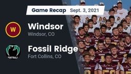 Recap: Windsor  vs. Fossil Ridge  2021
