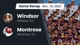 Recap: Windsor  vs. Montrose  2023