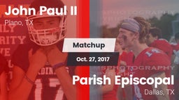 Matchup: John Paul II High vs. Parish Episcopal  2017