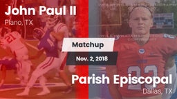 Matchup: John Paul II High vs. Parish Episcopal  2018
