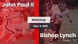 Matchup: John Paul II High vs. Bishop Lynch  2019