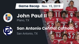 Recap: John Paul II  vs. San Antonio Central Catholic  2019
