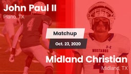 Matchup: John Paul II High vs. Midland Christian  2020