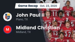 Recap: John Paul II  vs. Midland Christian  2020