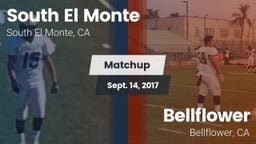 Matchup: South El Monte High vs. Bellflower  2017