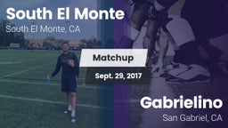 Matchup: South El Monte High vs. Gabrielino  2017