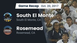 Recap: South El Monte  vs. Rosemead  2017
