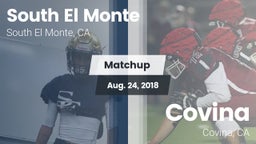 Matchup: South El Monte High vs. Covina  2018