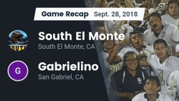 Recap: South El Monte  vs. Gabrielino  2018