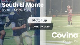 Matchup: South El Monte High vs. Covina  2019