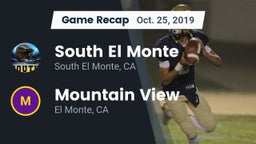 Recap: South El Monte  vs. Mountain View  2019