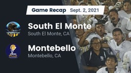 Recap: South El Monte  vs. Montebello  2021