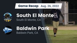Recap: South El Monte  vs. Baldwin Park  2022