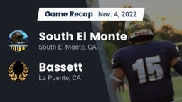 Recap: South El Monte  vs. Bassett  2022