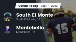 Recap: South El Monte  vs. Montebello  2023