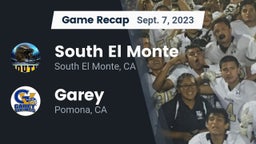 Recap: South El Monte  vs. Garey  2023